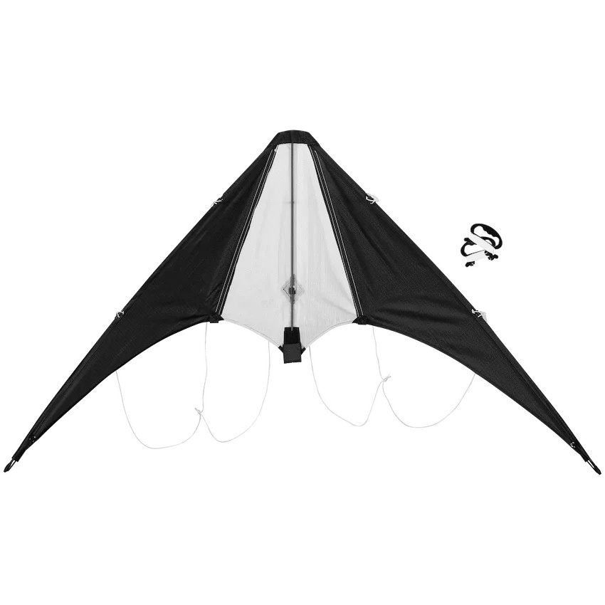 Quest Stitching Delta Stunt Kite 110cm - Black
